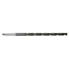 25.25mm Dia. - Cobalt 3MT GP Taper Shank Drill-118° Point-Surface Treated - First Tool & Supply
