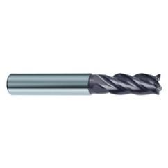 12mm Dia. - 83mm OAL - 4 FL Variable Helix Super-A Carbide End Mill - First Tool & Supply