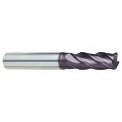 25mm Dia. - 121mm OAL - 4 FL Variable Helix Super-A Carbide End Mill - First Tool & Supply