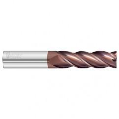 3/16 Dia. x 2-1/2 Overall Length 4-Flute .030 C/R Solid Carbide SE End Mill-Round Shank-Center Cut-FC20 - First Tool & Supply