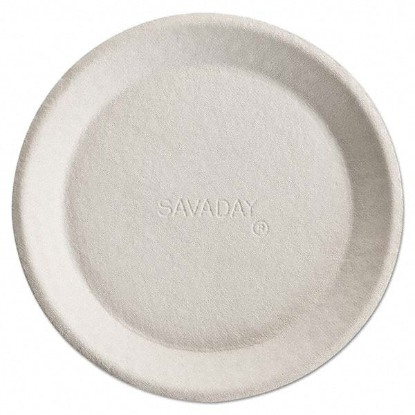 Chinet - Savaday Molded Fiber Plates, 10", Round, 500/Carton - First Tool & Supply