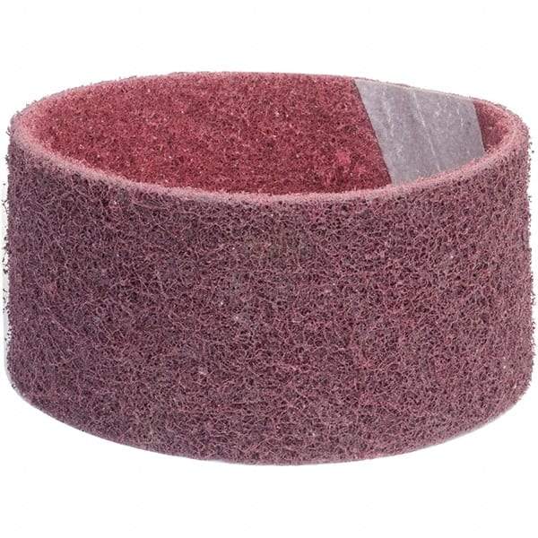 Norton - 2-3/4" Wide x 15-1/2" OAL, Aluminum Oxide Abrasive Belt - Aluminum Oxide, Medium, Nonwoven, Cloth Backing - First Tool & Supply