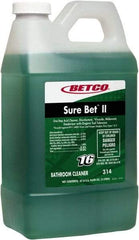 Betco - 2 L Jug Foam Bathroom Cleaner - Citrus Scent, Disinfectant, Soap Scum Remover - First Tool & Supply