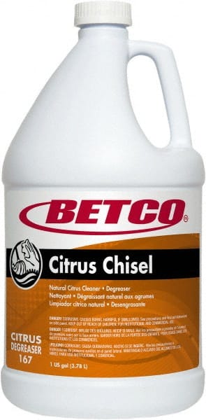 Betco - Pack of (4) 1 Gal Bottles Citrus Scent, Cleaner and Degreaser - First Tool & Supply