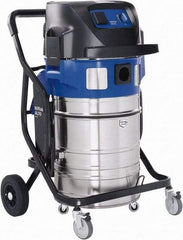 Nilfisk - 19 Gal Plastic Tank, Electric Powered Wet/Dry Vacuum - 1.34 Peak hp, 120 Volt, 8.3 Amps, 16' Hose Fitting, Automatic Filter Clean Delivers a Filter Pulse Every 15 Seconds, Accessories Included - First Tool & Supply