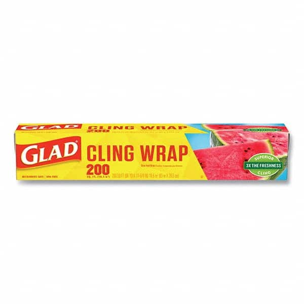 Glad - Foil & Plastic Wrap Breakroom Accessory Type: Plastic Wrap For Use With: Food Protection - First Tool & Supply