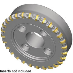 Kennametal - 4" Cut Diam, 1-1/4" Arbor Hole Diam, Indexable Square-Shoulder Face Mill - First Tool & Supply