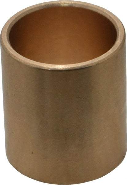 Made in USA - 3/4" Inside x 7/8" Outside Diam, Cast Bronze Sleeve Bearing - 1" OAL - First Tool & Supply