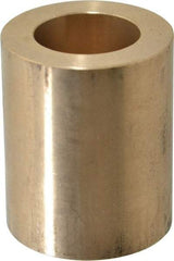 Made in USA - 1" Inside x 1-5/8" Outside Diam, Cast Bronze Sleeve Bearing - 2" OAL - First Tool & Supply