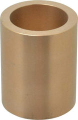 Made in USA - 1-1/2" Inside x 2" Outside Diam, Cast Bronze Sleeve Bearing - 2-1/2" OAL - First Tool & Supply