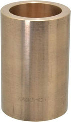 Made in USA - 1-1/2" Inside x 2" Outside Diam, Cast Bronze Sleeve Bearing - 3" OAL - First Tool & Supply