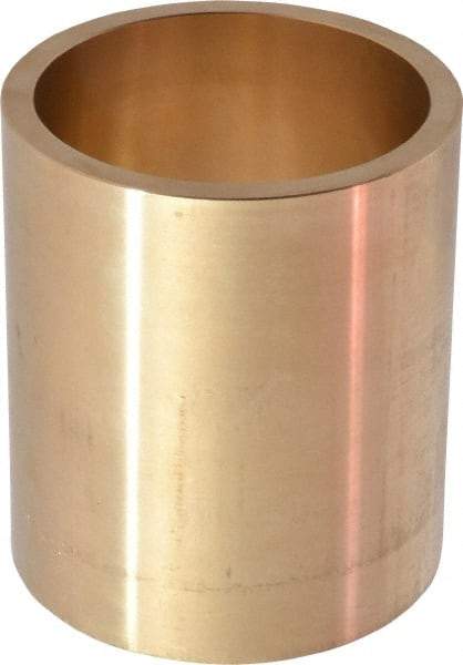 Made in USA - 3" Inside x 3-1/2" Outside Diam, Cast Bronze Sleeve Bearing - 4" OAL - First Tool & Supply