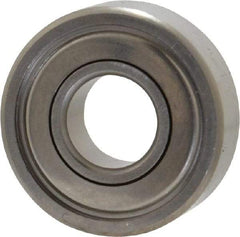 Value Collection - 1/4" Bore Diam, 5/8" OD, Double Shield Miniature Radial Ball Bearing - 0.196" Wide, 1 Row, Round Bore, 128 Lb Static Capacity, 335 Lb Dynamic Capacity - First Tool & Supply