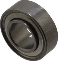 Value Collection - 3/16" Bore Diam, 3/8" OD, Double Shield Miniature Radial Ball Bearing - 1/8" Wide, 1 Row, Round Bore, 56 Lb Static Capacity, 160 Lb Dynamic Capacity - First Tool & Supply