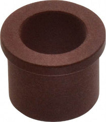 Bunting Bearing - 5/8" Inside x 7/8" Outside Diam, PTFE Sleeve Bearing - 1" Flange Outside Diam, 1/8" Flange Thickness, 3/4" OAL - First Tool & Supply