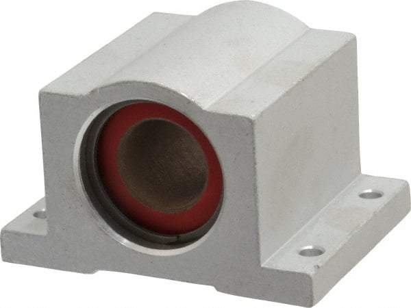 Pacific Bearing - 3/4" ID, 2-3/4" OAW x 2.063" OAL x 1-3/4" OAH Closed Single Pillow Block - 2-1/16 Inch Overall Length x 1-3/4 Inch Overall Height x 2-3/4 Inch Width, - First Tool & Supply