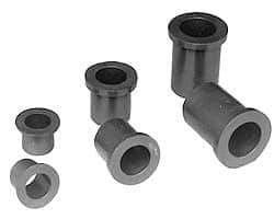 Poly Hi Solidur - 1-3/4" Inside x 2" Outside Diam, Nylon Sleeve Bearing - 2-1/4" Outside Diam, 1/8" Flange Thickness, 1" OAL - First Tool & Supply