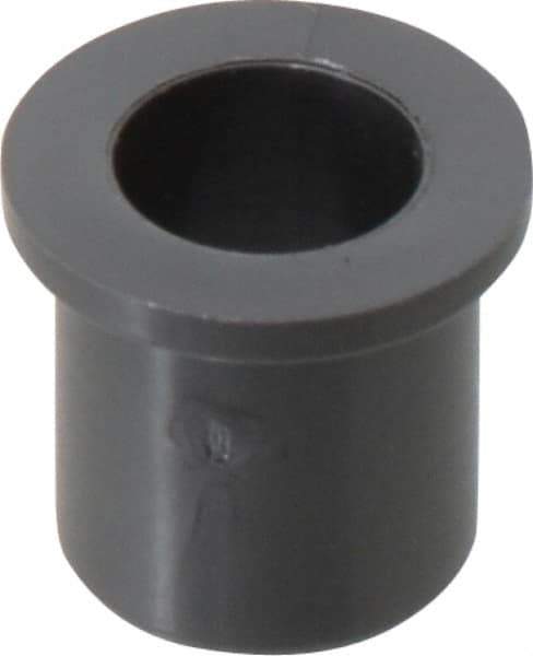 Poly Hi Solidur - 5/16" Inside x 7/16" Outside Diam, Nylon Sleeve Bearing - 0.56" Outside Diam, 1/16" Flange Thickness, 1/2" OAL - First Tool & Supply