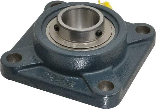 Value Collection - 108mm OAL4-Bolt Metric Flange - 4300 Lb Dyn Cap, Cast Iron - First Tool & Supply