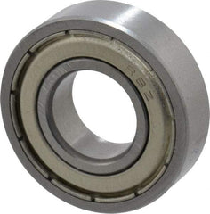 Tritan - 1/2" Bore Diam, 1-1/8" OD, Double Shield Deep Groove Radial Ball Bearing - 5/16" Wide, 1 Row, Round Bore, 535 Lb Static Capacity, 1,148 Lb Dynamic Capacity - First Tool & Supply