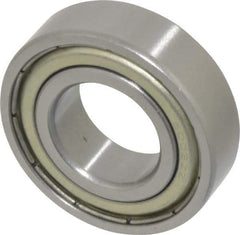 Tritan - 17mm Bore Diam, 35mm OD, Double Shield Deep Groove Radial Ball Bearing - 10mm Wide, 1 Row, Round Bore, 730 Lb Static Capacity, 1,350 Lb Dynamic Capacity - First Tool & Supply