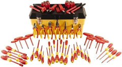 Wiha - 66 Piece Insulated Hand Tool Set - Comes in Molded Case - First Tool & Supply