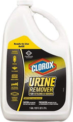 Clorox - 128 oz Bottle Liquid Bathroom Cleaner - Clean Floral Scent, Disinfectant, Urinals, Carpet, Upholstery & Concrete - First Tool & Supply