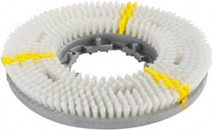 Carlisle - Rotary Brush - 19" Machine, 1-1/2" Trim Length, White Pad, Nylon - First Tool & Supply