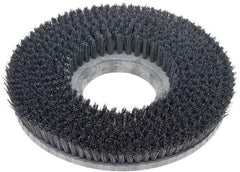 Clarke - 14" Diam Scrubbing Brush - 14" Machine, Black Pad, Polypropylene - First Tool & Supply