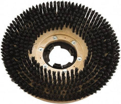 Clarke - 20" Diam Scrubbing Brush - 20" Machine, Black Pad, Nylon - First Tool & Supply