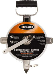 Keson - 200' x 3/8" Tape Measure - 1/8" Graduation - First Tool & Supply