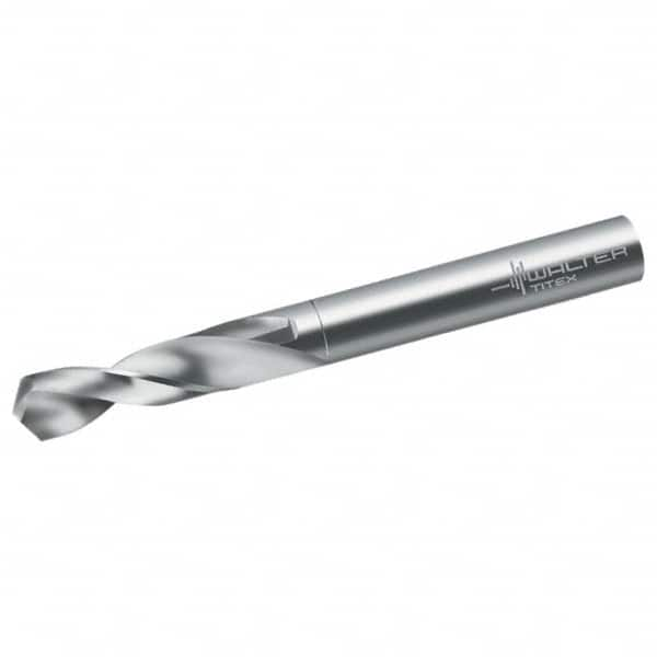 Walter-Titex - 10.2mm 118° Spiral Flute Solid Carbide Screw Machine Drill Bit - First Tool & Supply