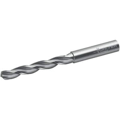 Walter-Titex - 13/64" 130° Solid Carbide Jobber Drill - Bright Finish, Right Hand Cut, Spiral Flute, Straight Shank, 82mm OAL, BSX Point - First Tool & Supply