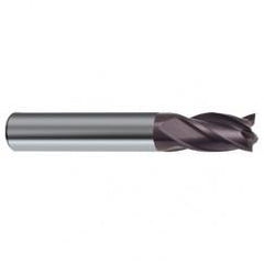 10mm Dia. x 66mm Overall Length 4-Flute Square End Solid Carbide SE End Mill-Round Shank-Center Cut-Firex - First Tool & Supply