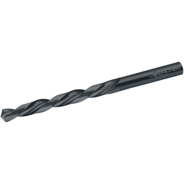 Walter-Titex - 2.25mm 118° High Speed Steel Jobber Drill - Bright Finish, Left Hand Cut, Spiral Flute, Straight Shank, 53mm OAL, N Point - First Tool & Supply