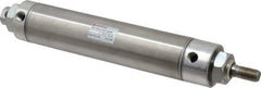 Norgren - 5" Stroke x 1-1/2" Bore Double Acting Air Cylinder - 1/8 Port, 7/16-20 Rod Thread - First Tool & Supply