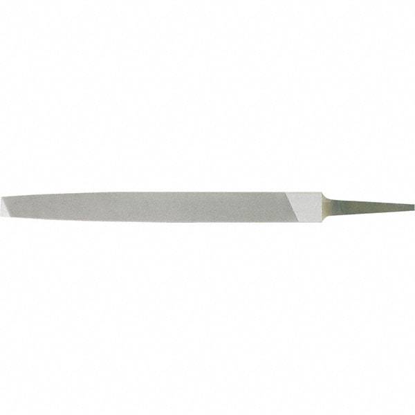 Stanley - 10" Long, Bastard Cut, Flat American-Pattern File - Single Cut - First Tool & Supply