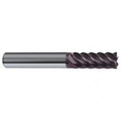 16mm Dia. - 92mm OAL - 45° Helix Firex Carbide End Mill - 6 FL - First Tool & Supply