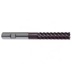 16mm Dia. - 150mm OAL - 45° Helix Firex Carbide End Mill - 6 FL - First Tool & Supply