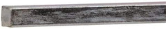 Made in USA - 12" Long x 3/16" High x 3/16" Wide, Zinc-Plated Key Stock - Low Carbon Steel - First Tool & Supply