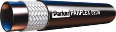 Parker - -4 Hose Size, 1/4" ID x 0.51" OD, 5,000 psi Work Pressure Hydraulic Hose - 2" Radius, Nylon Tube, Polyurethane Cover, -40°F to 212°F - First Tool & Supply