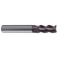 2.5mm Dia. - 32mm OAL - 45° Helix Firex Carbide End Mill - 3 FL - First Tool & Supply