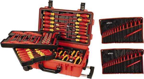 Wiha - 112 Piece Insulated Hand Tool Set - Comes in Box - First Tool & Supply