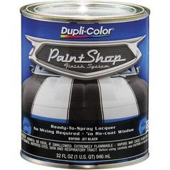 Dupli-Color - Jet Black Automotive Topcoat - 1 Qt Can - First Tool & Supply