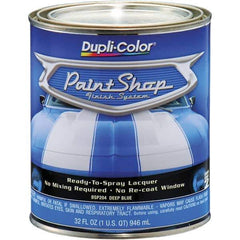 Dupli-Color - Deep Blue Automotive Topcoat - 1 Qt Can - First Tool & Supply