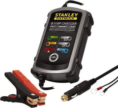 Stanley - 12 Volt Automatic Charger/Maintainer - 8 Amps - First Tool & Supply