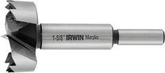 Irwin - 1-5/8" Uncoated Carbon Steel Forstner Drill Bit - First Tool & Supply