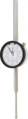 SPI - 2" Range, 0-100 Dial Reading, 0.001" Graduation Dial Drop Indicator - 2.2" Dial, 0.1" Range per Revolution, 0.004" Accuracy, Revolution Counter, Includes NIST Traceability Certification - First Tool & Supply