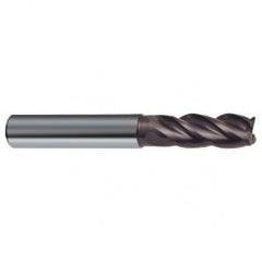 3mm Dia. - 57mm OAL - 4 FL Variable Helix Nano-A Carbide End Mill - First Tool & Supply