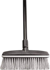 Harper Brush - 10" OAL, Vehicle Wash Brush - Black Flagged Plastic Bristles, 22-1/4" Trim Length, 54" Handle - First Tool & Supply